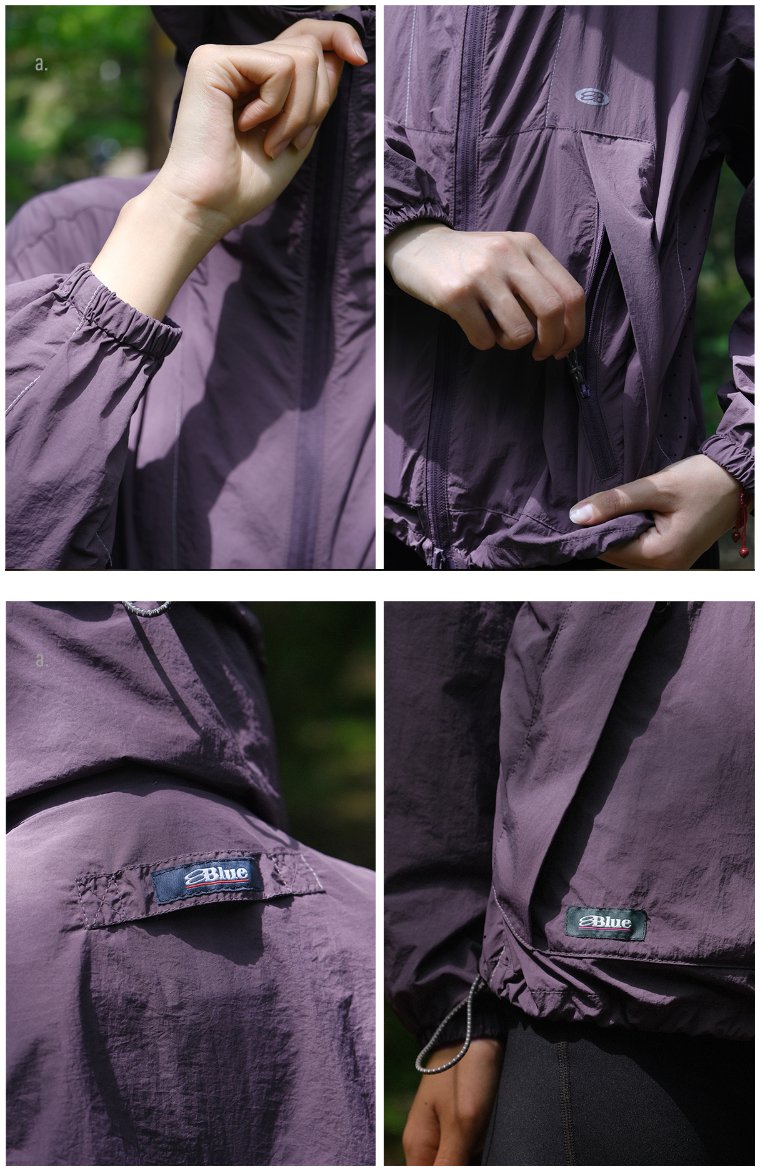 【UPF100+】WATERPROOF NYLON JACKET N30211
