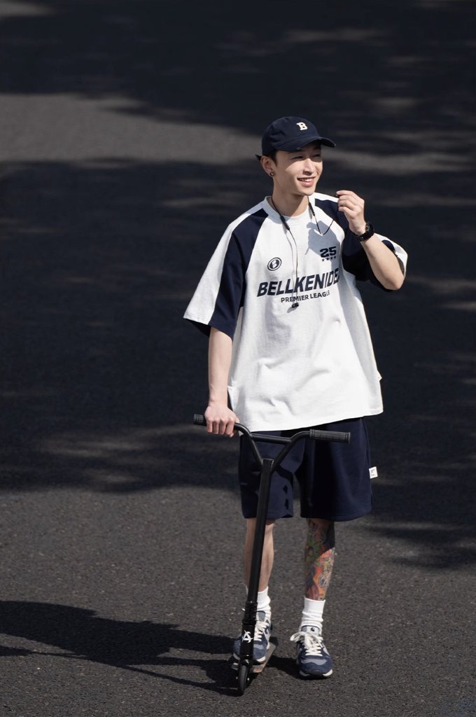 SPORTS SLIT SLEEVE SHORT SLEEVE B65560