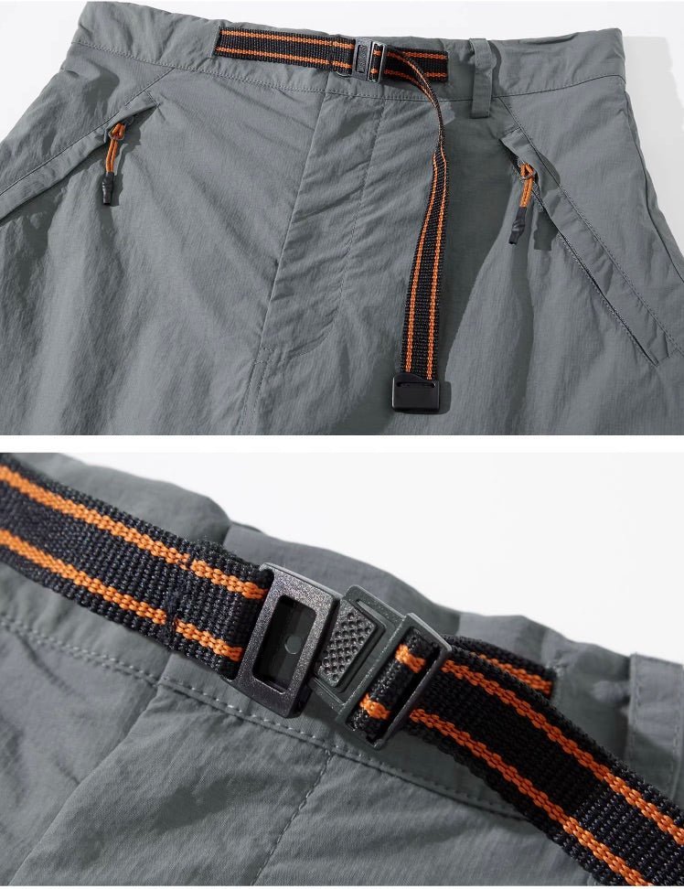 LIGHTWEIGHT OUTDOOR MOUNTAIN SYSTEM CAMPING DRAWSTRING SHORTS N73737