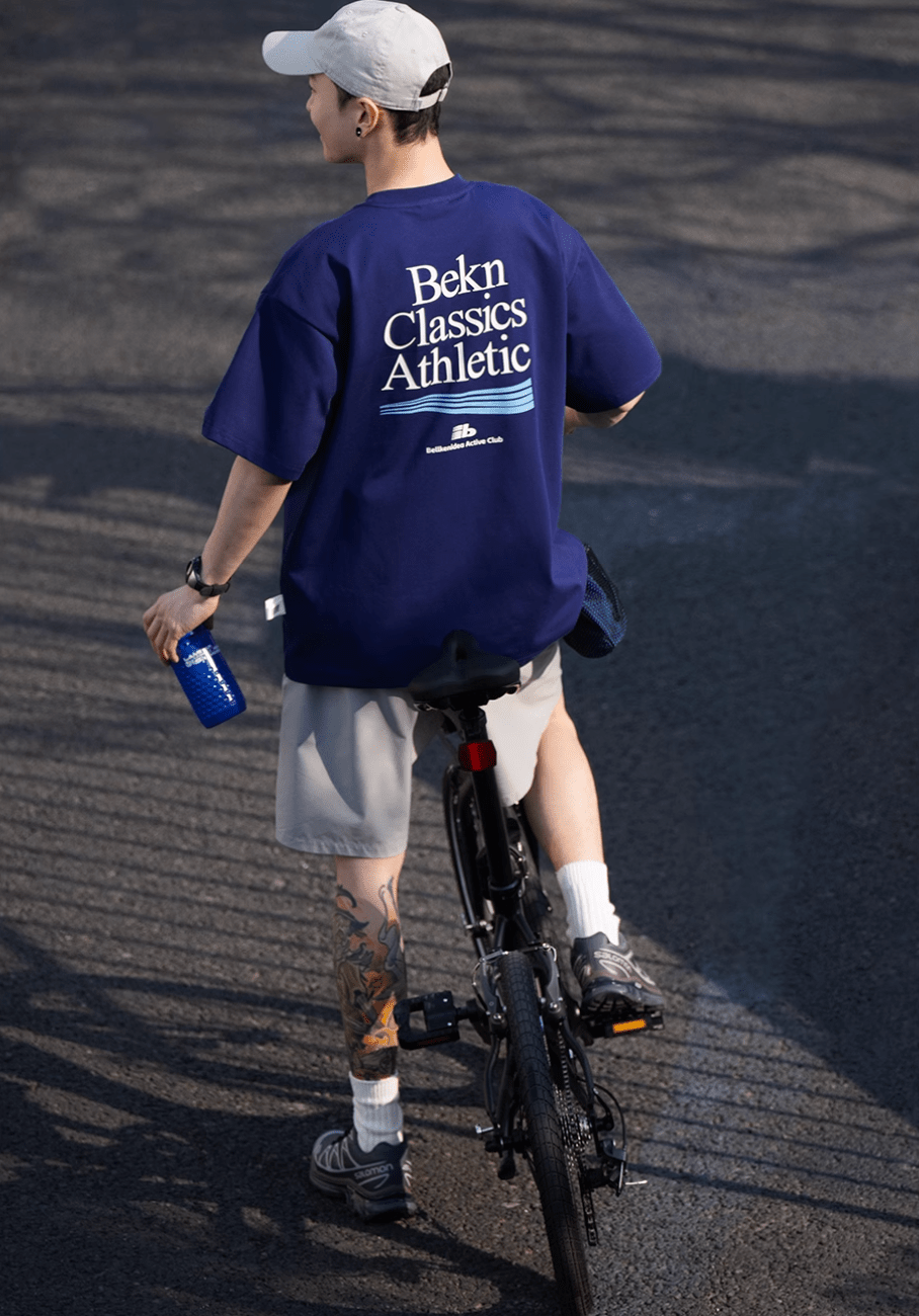 バックプリント 半袖Tシャツ B042814
