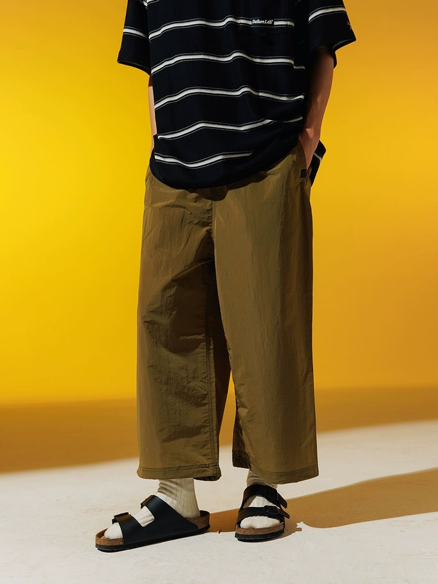 STRAIGHT SILHOUETTE 9/10 LENGTH PANTS D85554