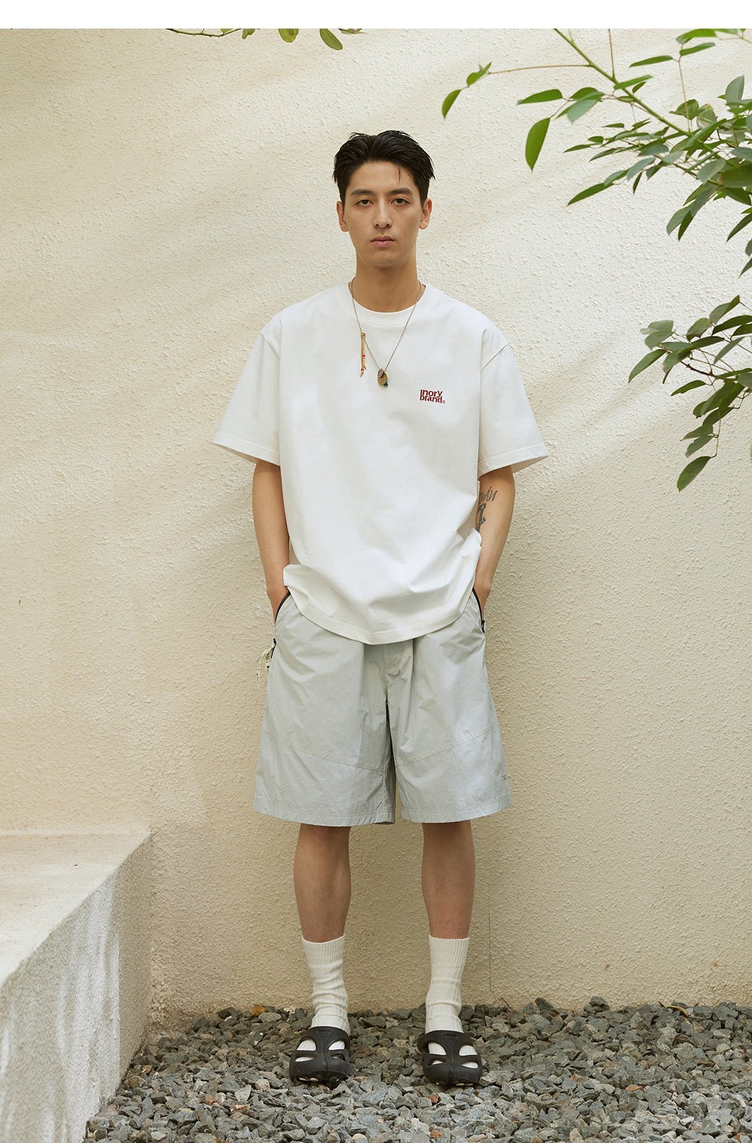 COTTON SHORT-SLEEVED T-SHIRT N77733