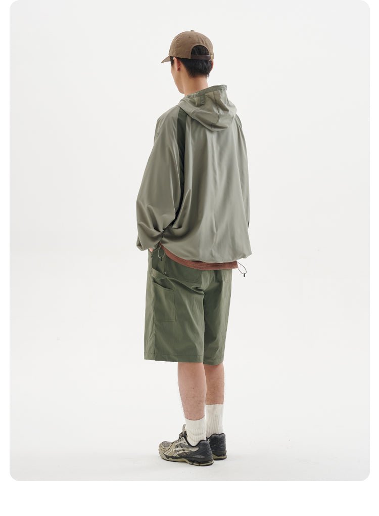 UPF50+日焼け止めスキン服フード付きジャケット B06246