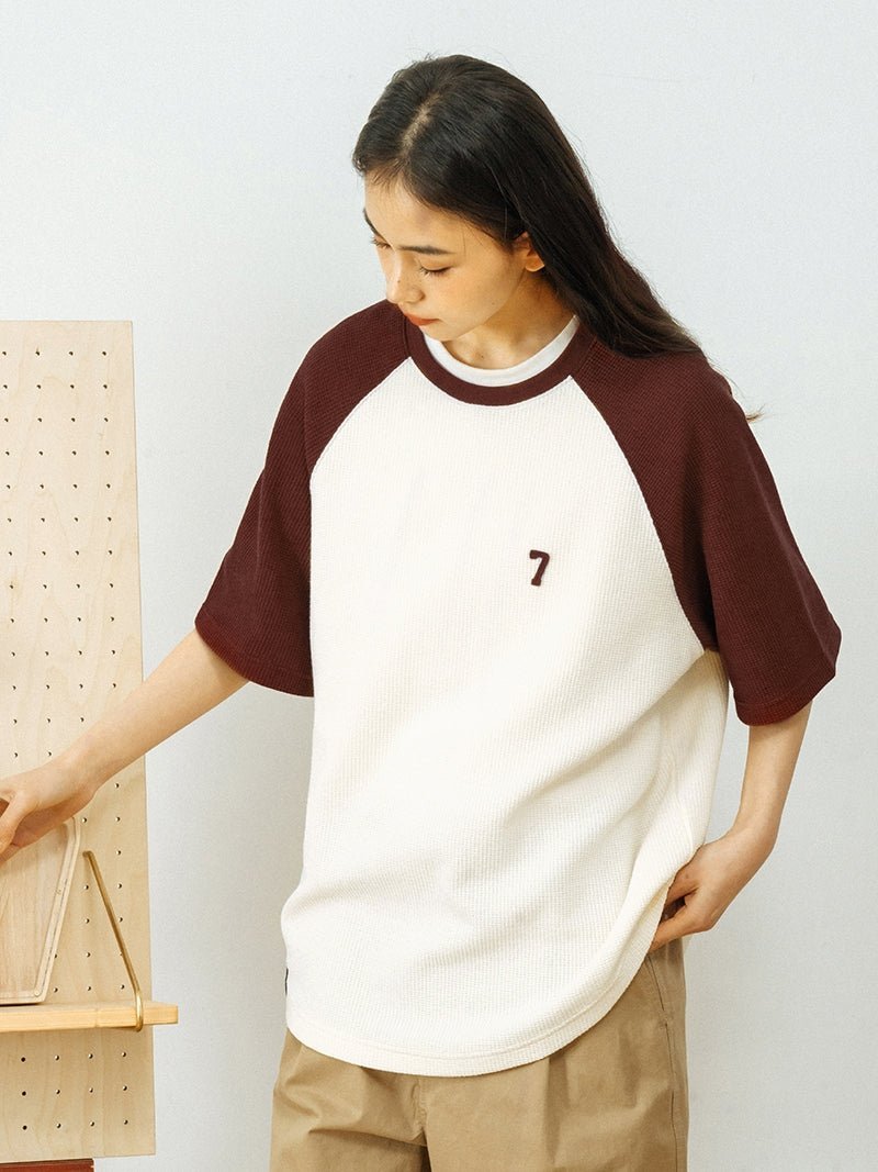 WAFFLE SHORT-SLEEVED T-SHIRT 66470