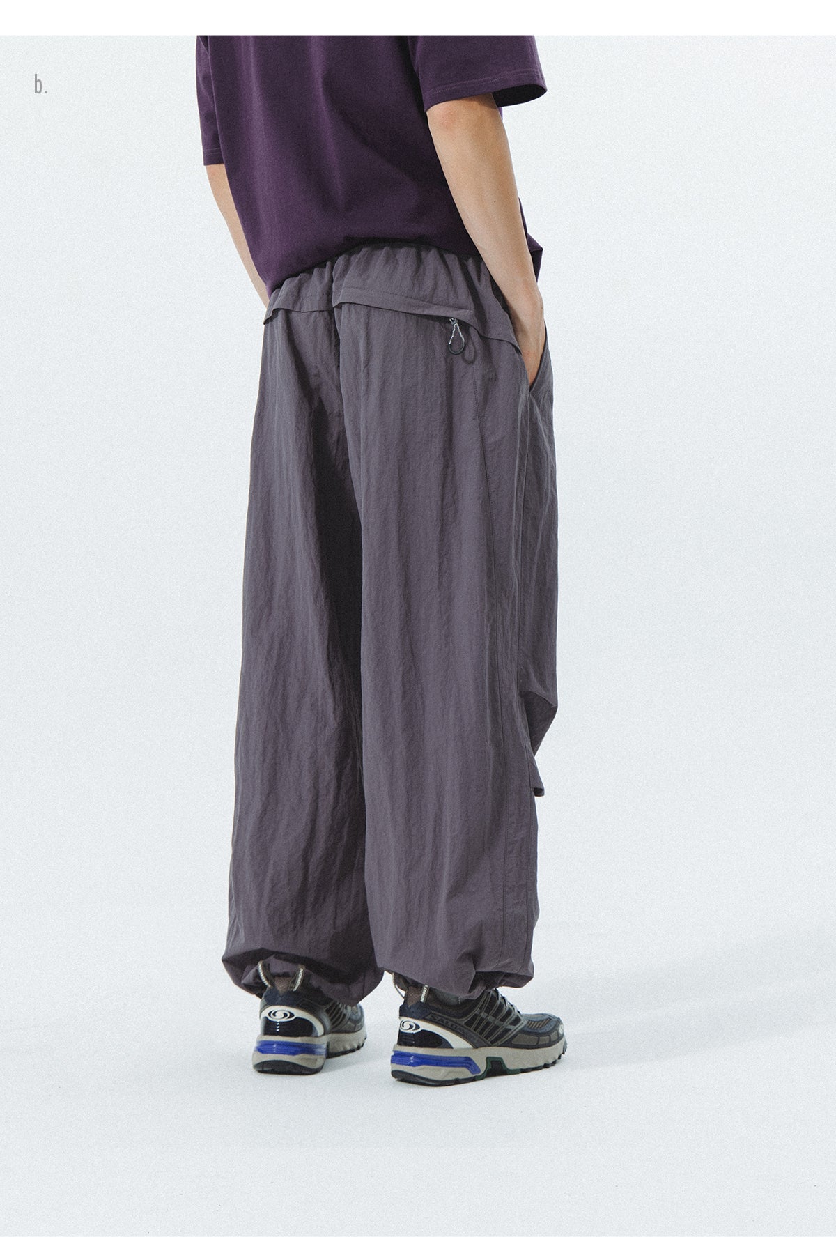 FUNCTIONAL WIND PARACHUTE PANTS N47482