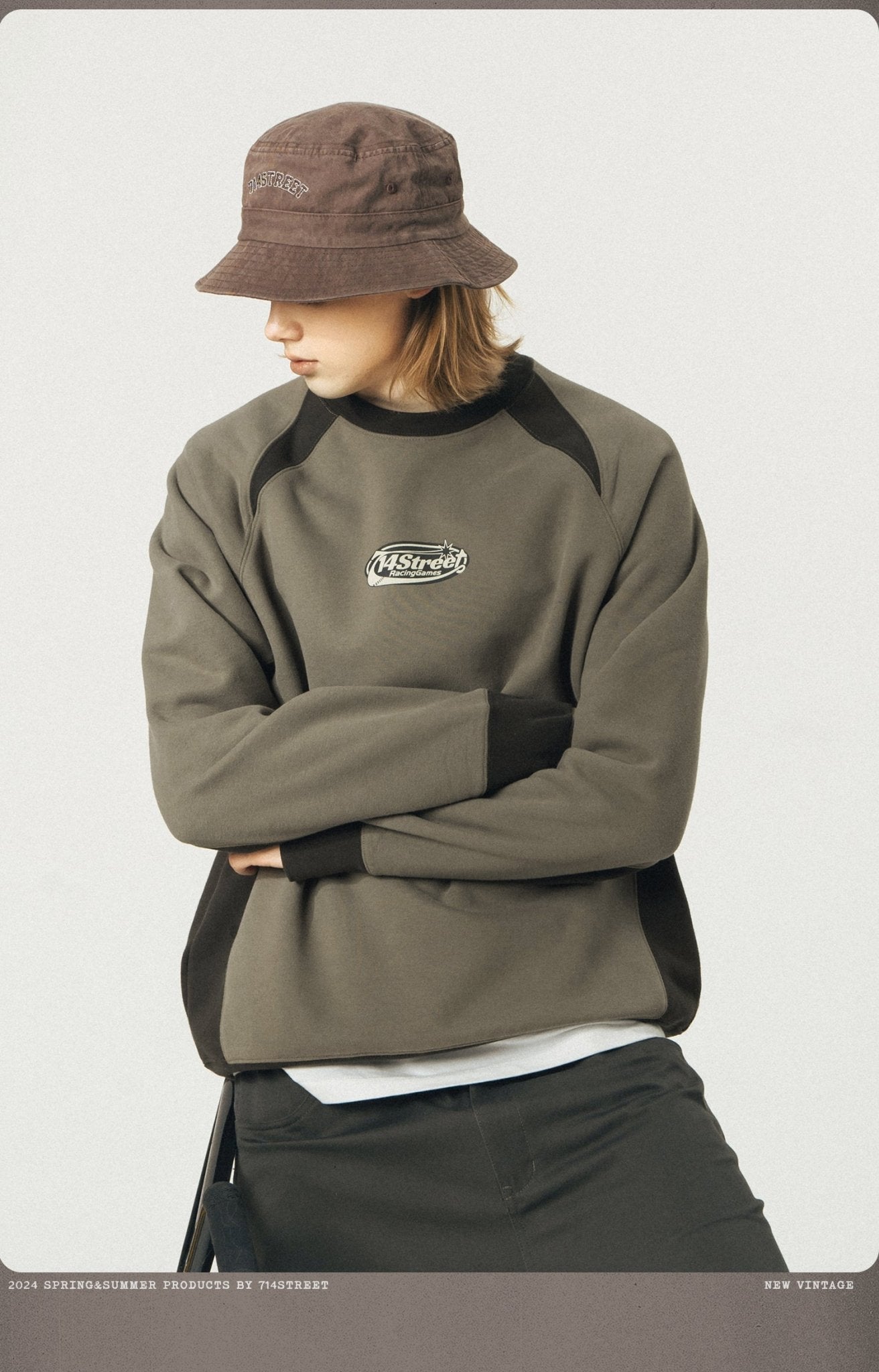 厚手プリント長袖Tシャツベーストレーナー S03223