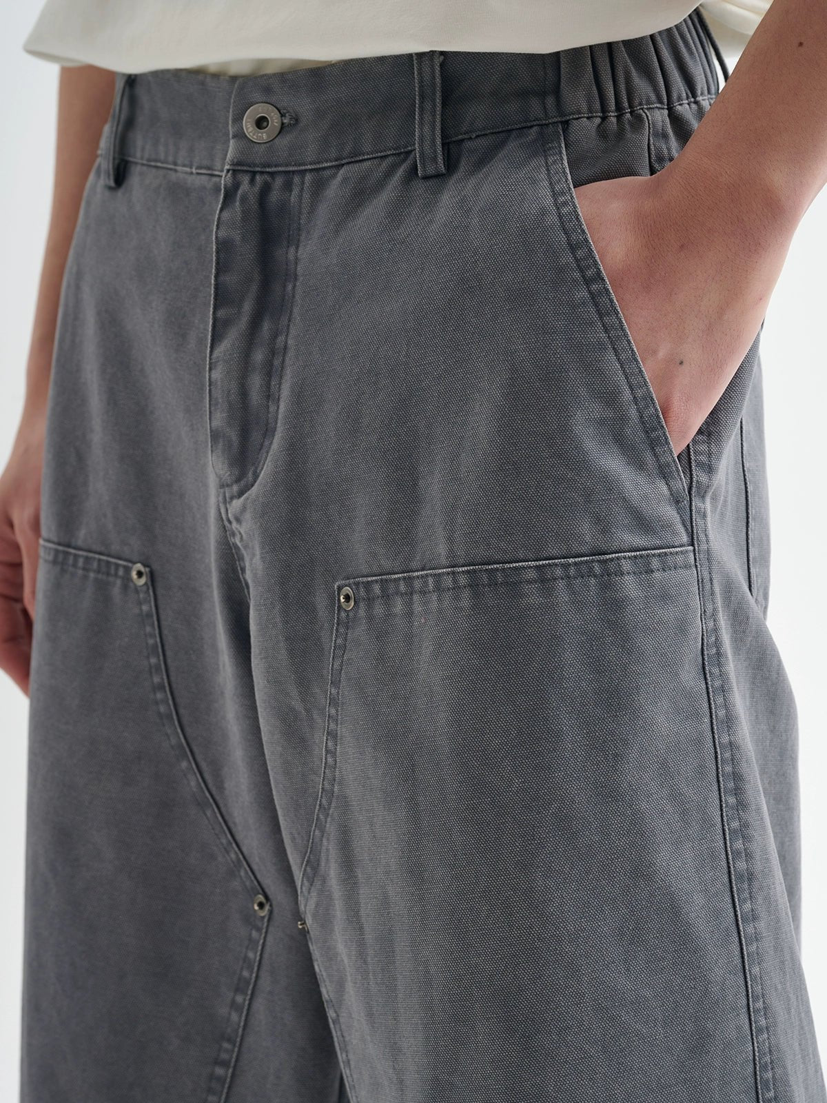 クロップド ルーズシルエット ショートパンツ B042513