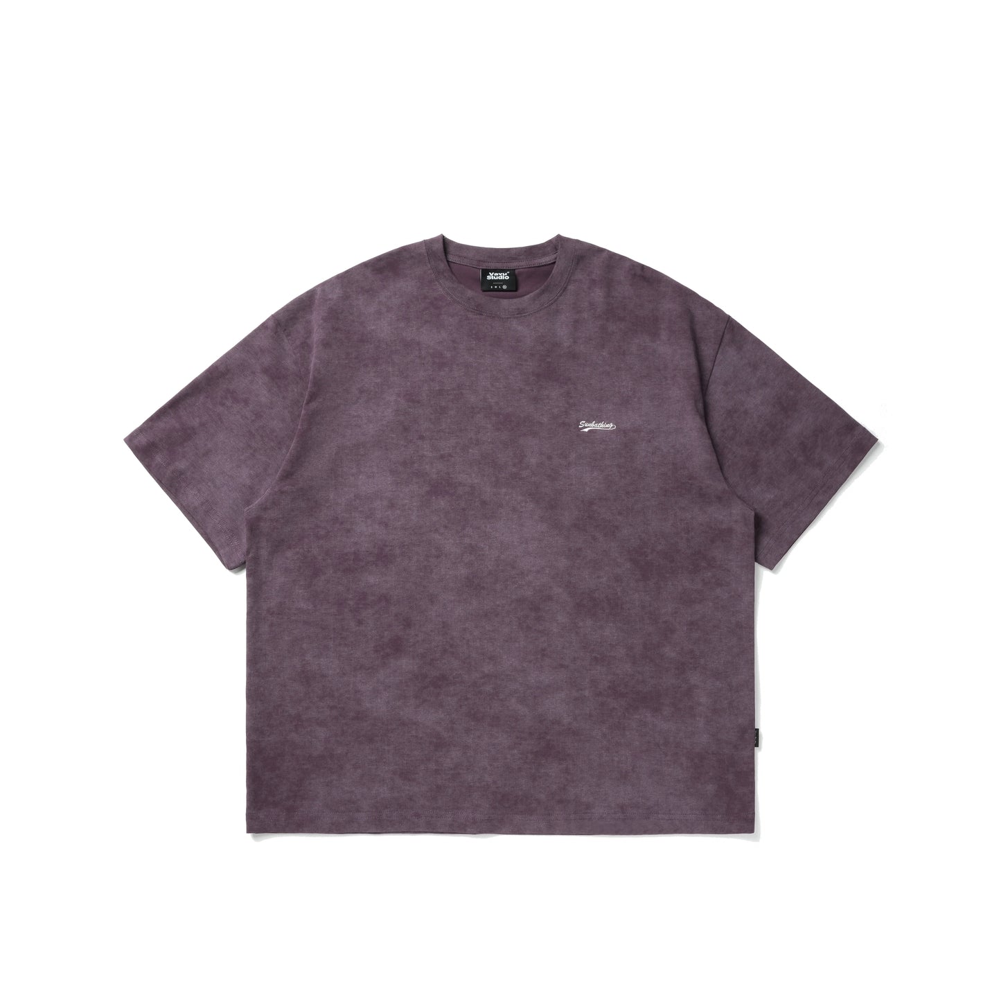 絞り染め刺繍半袖Tシャツ V07237
