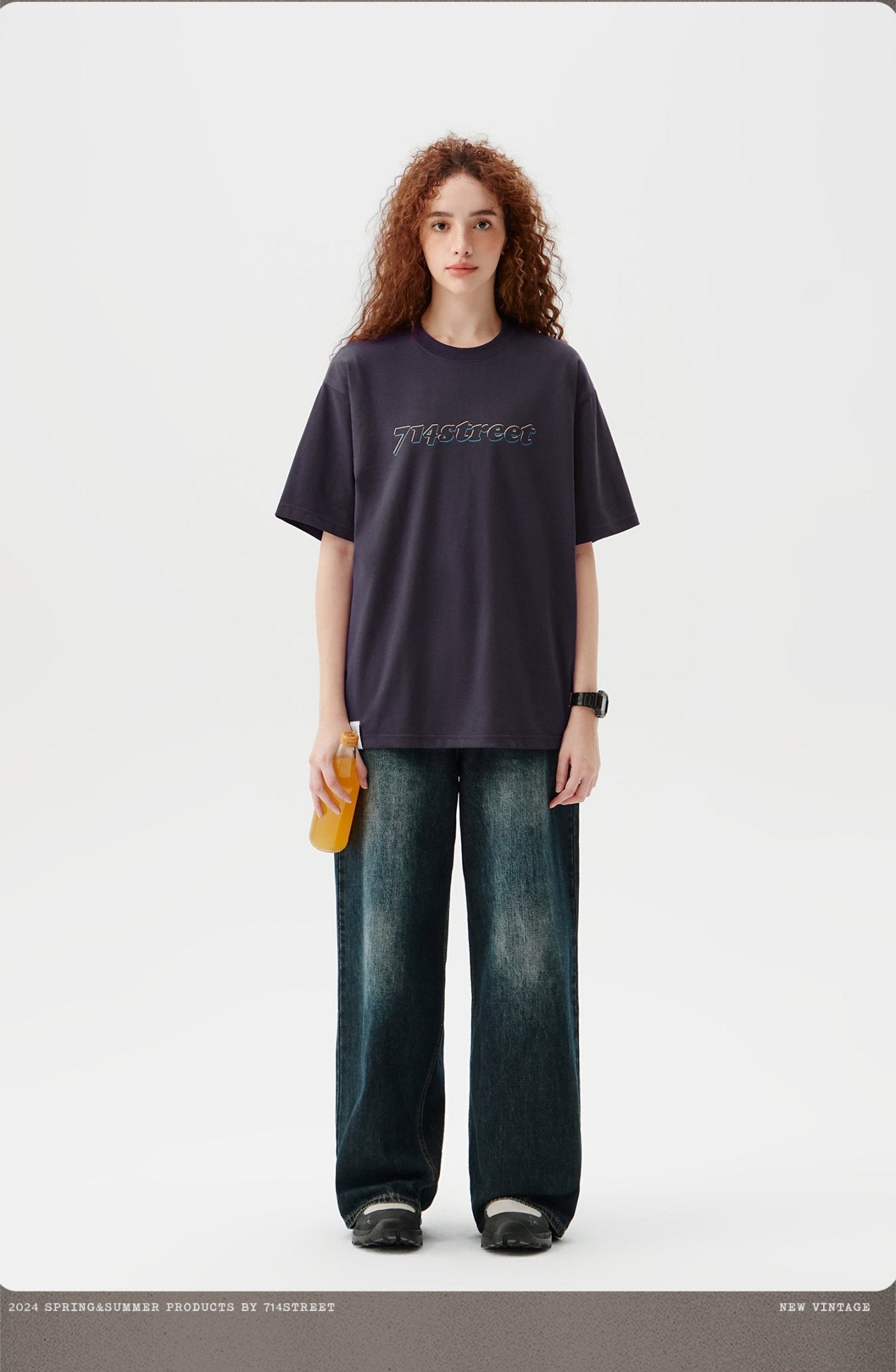 ロゴプリント半袖Tシャツ S07038