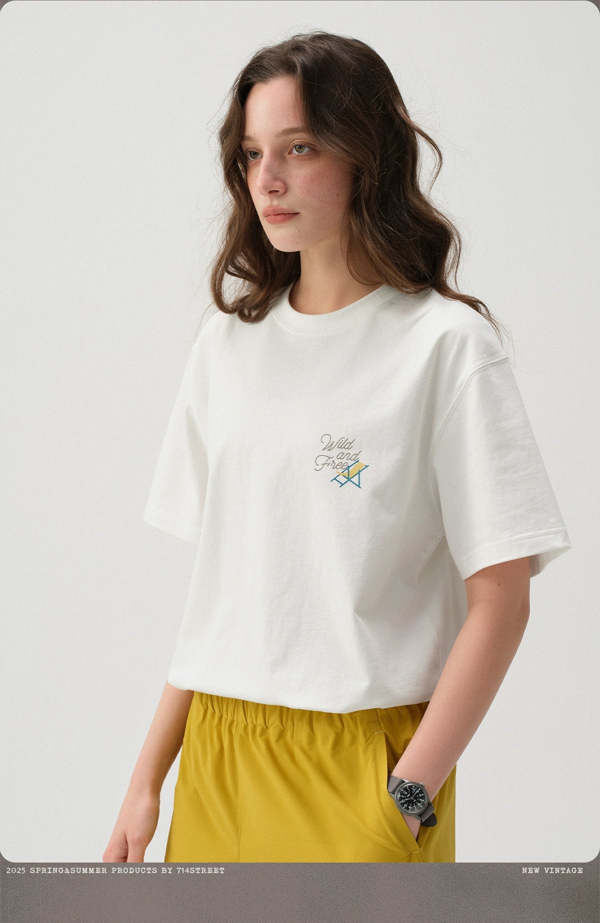 ヘビー260gプールプリントコットン半袖Tシャツ S050124