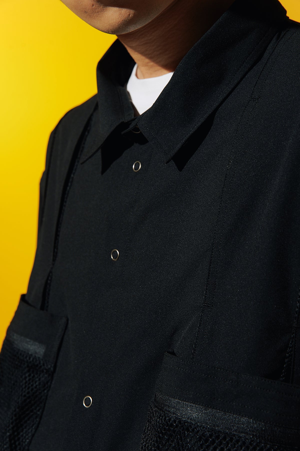BREATHABLE, QUICK-DRYING, LOOSE-FITTING, SHORT-SLEEVED SHIRT D39903