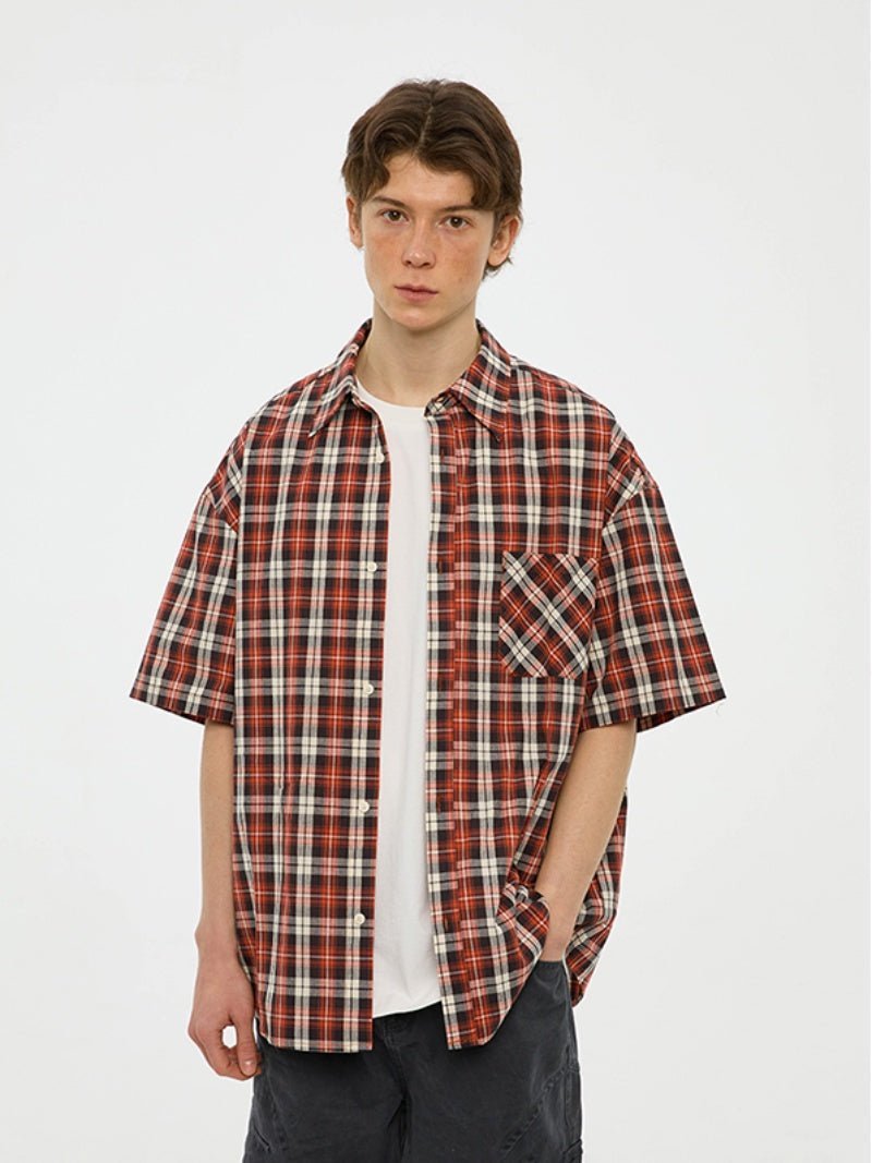 CASUAL PLAID SHIRT C65442