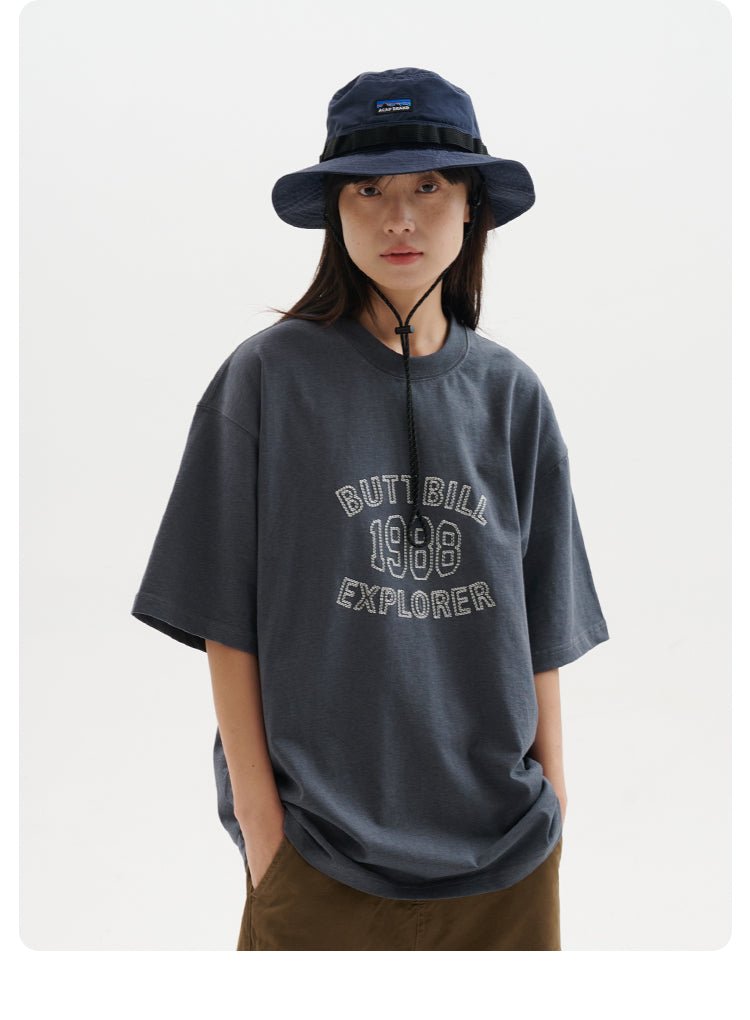 ヴィンテージ 240G ルーズコットン 半袖Tシャツ B06242