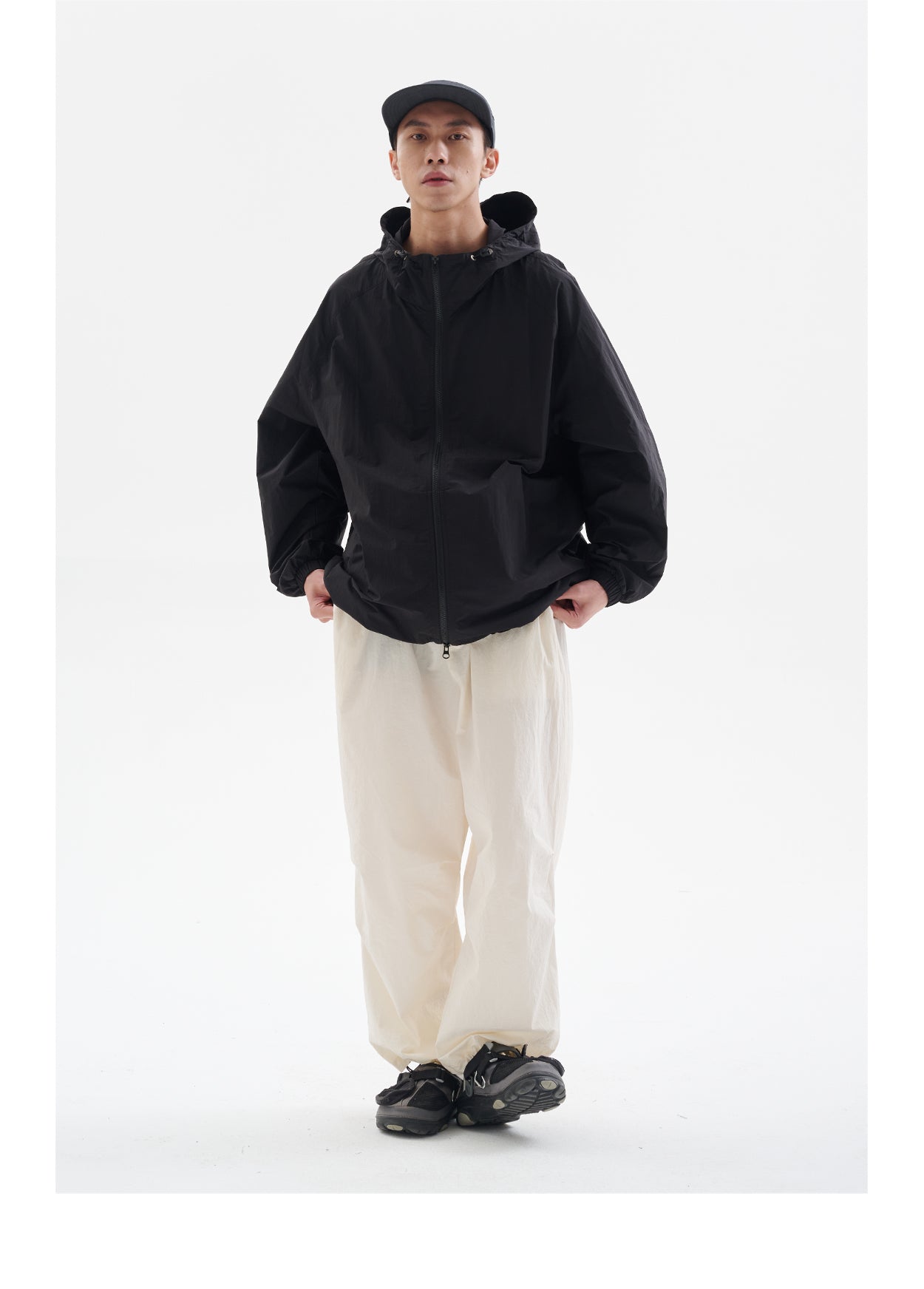 UPF50+ LOOSE SKIN SUIT HOODED JACKET B83331