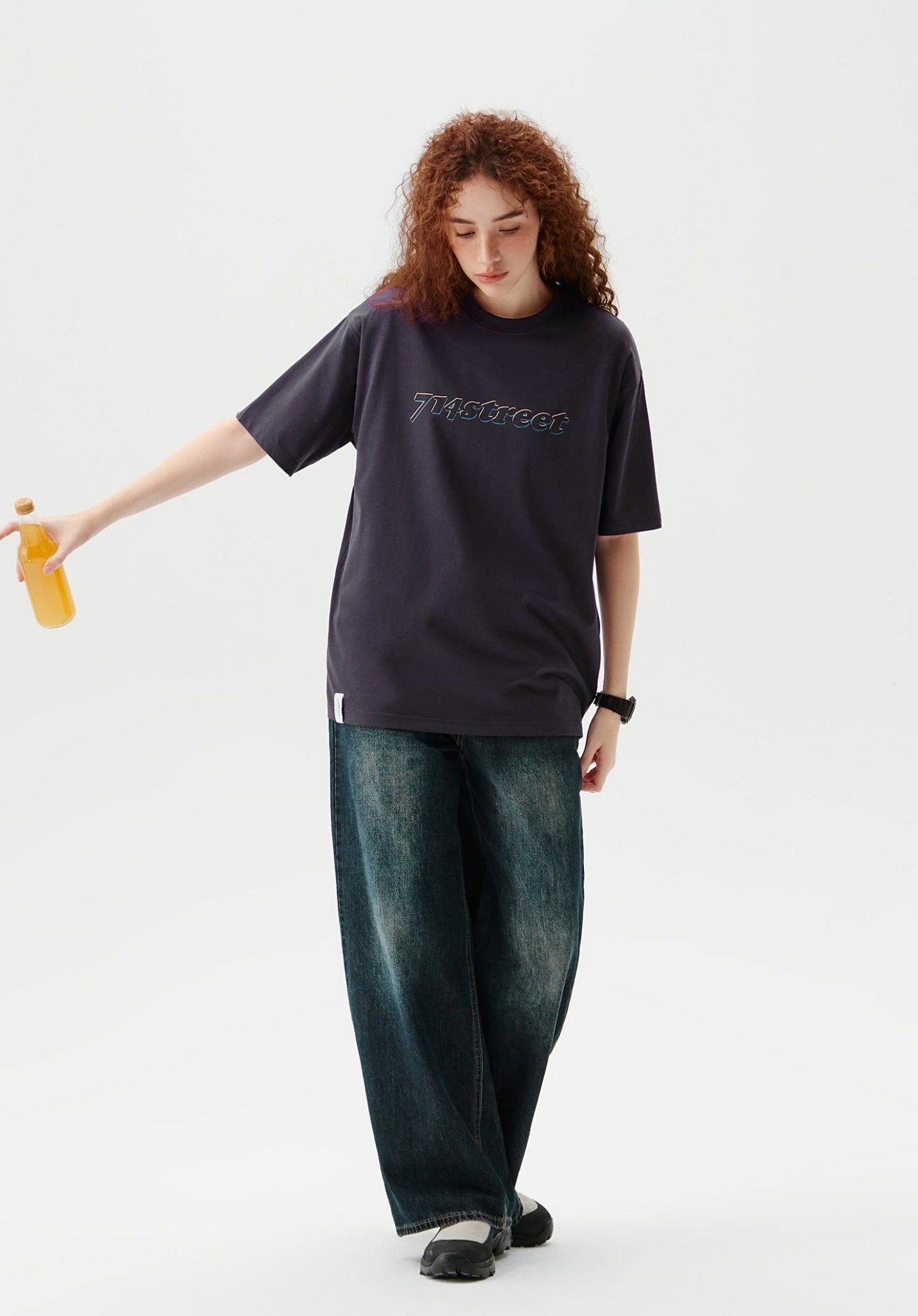 ロゴプリント半袖Tシャツ S07038