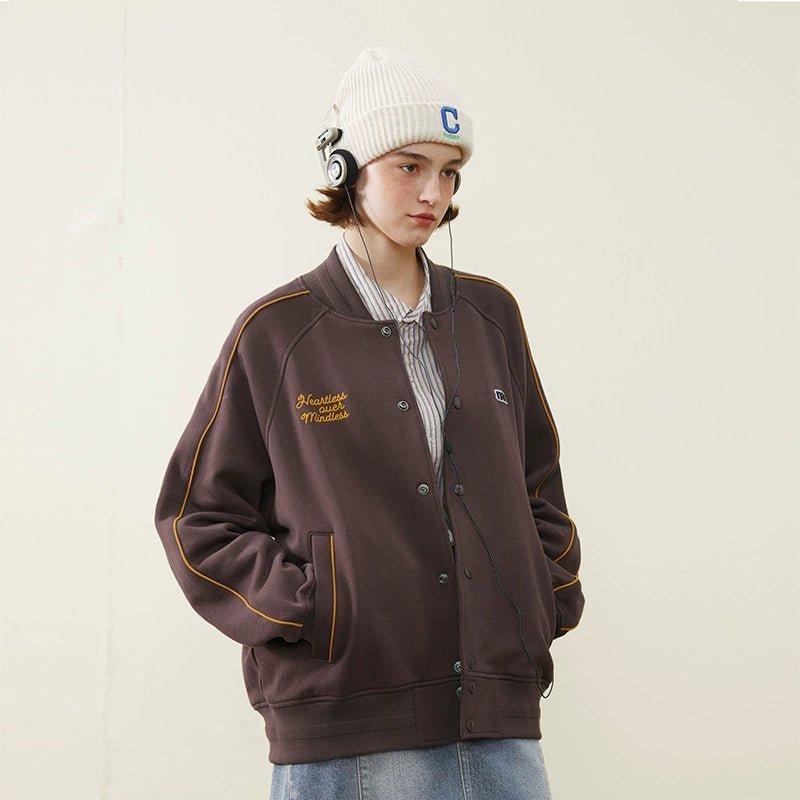 BASEBALL SWEATER JACKET N92888