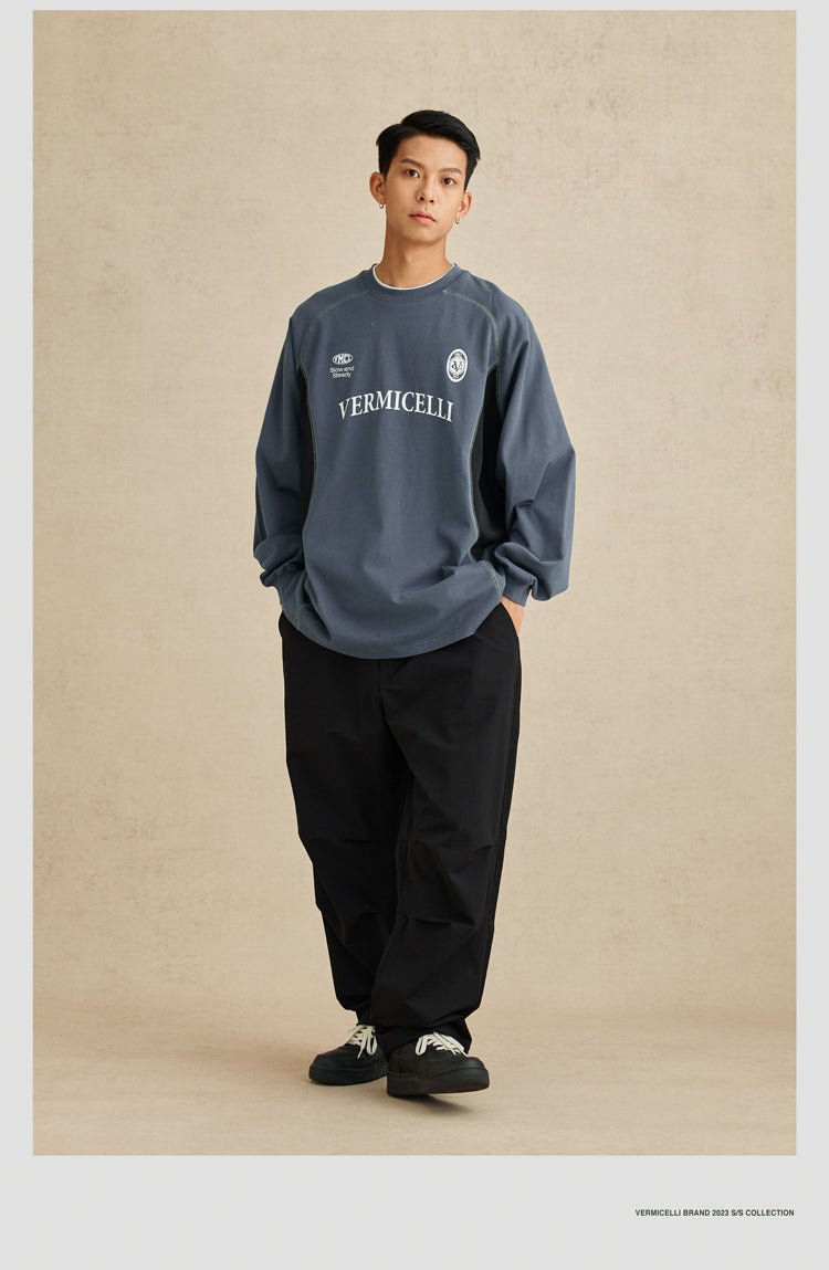 LOOSE STREET SPORT LONG SLEEVE T-SHIRT V32005