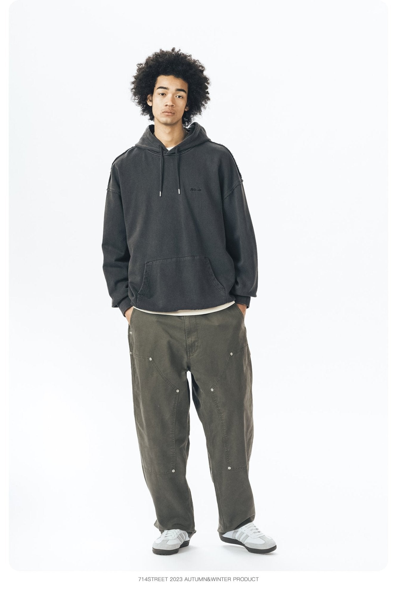 LOOSE STRAIGHT PANTS S44390