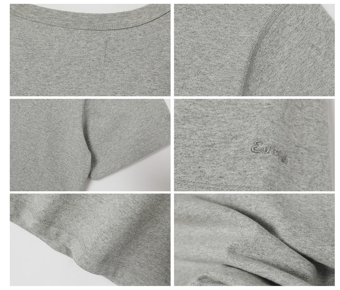 4-NEEDLE, 6-THREAD, SHORT-SLEEVED T-SHIRT, CLEAN FIT E33111