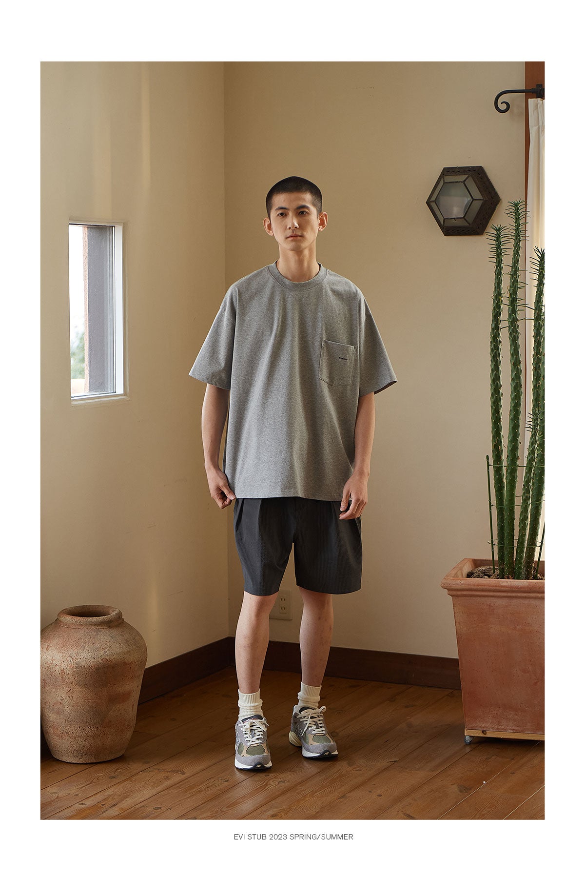 POCKET SHORT-SLEEVED T-SHIRT E41555