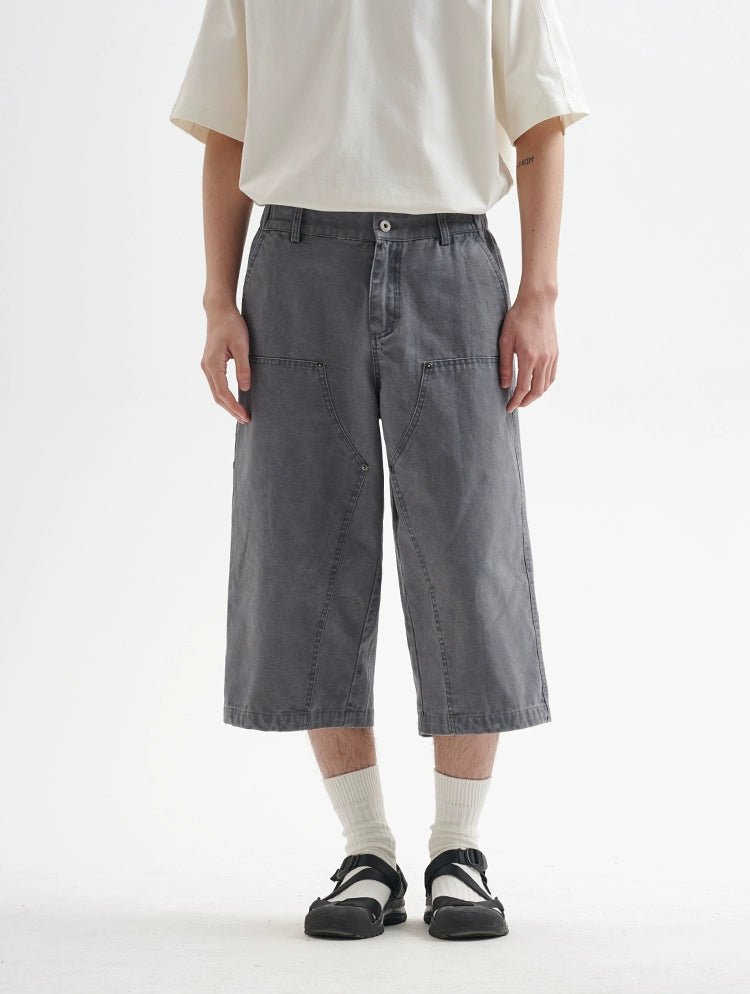 クロップド ルーズシルエット ショートパンツ B042513
