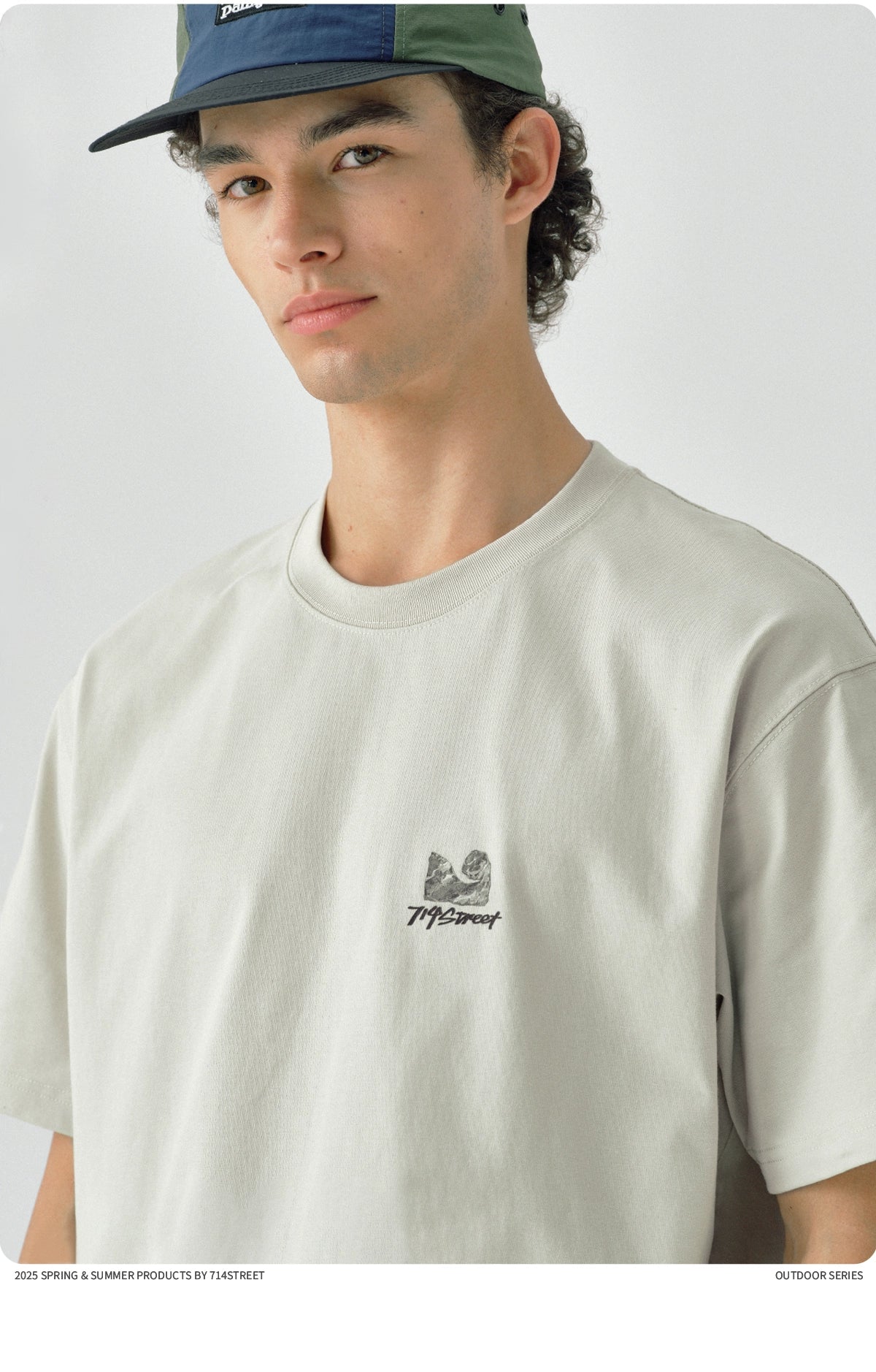速乾性ロックプリントクールフィーリング半袖TシャツS050112