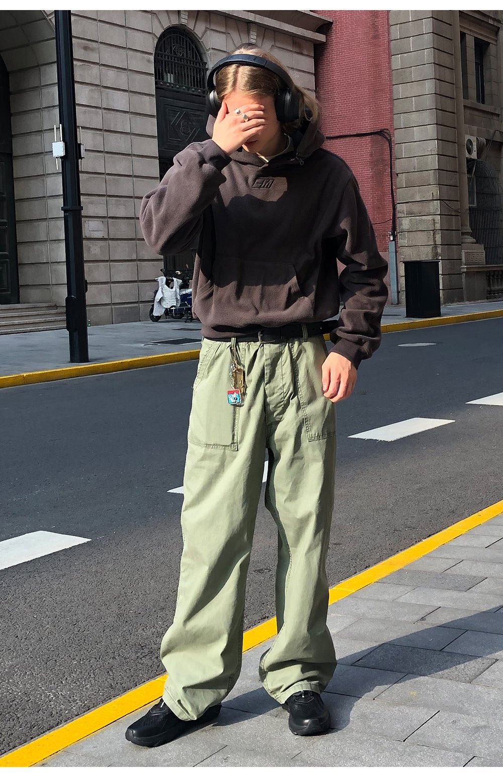 STRAIGHT-LEG WORK PANTS C90444