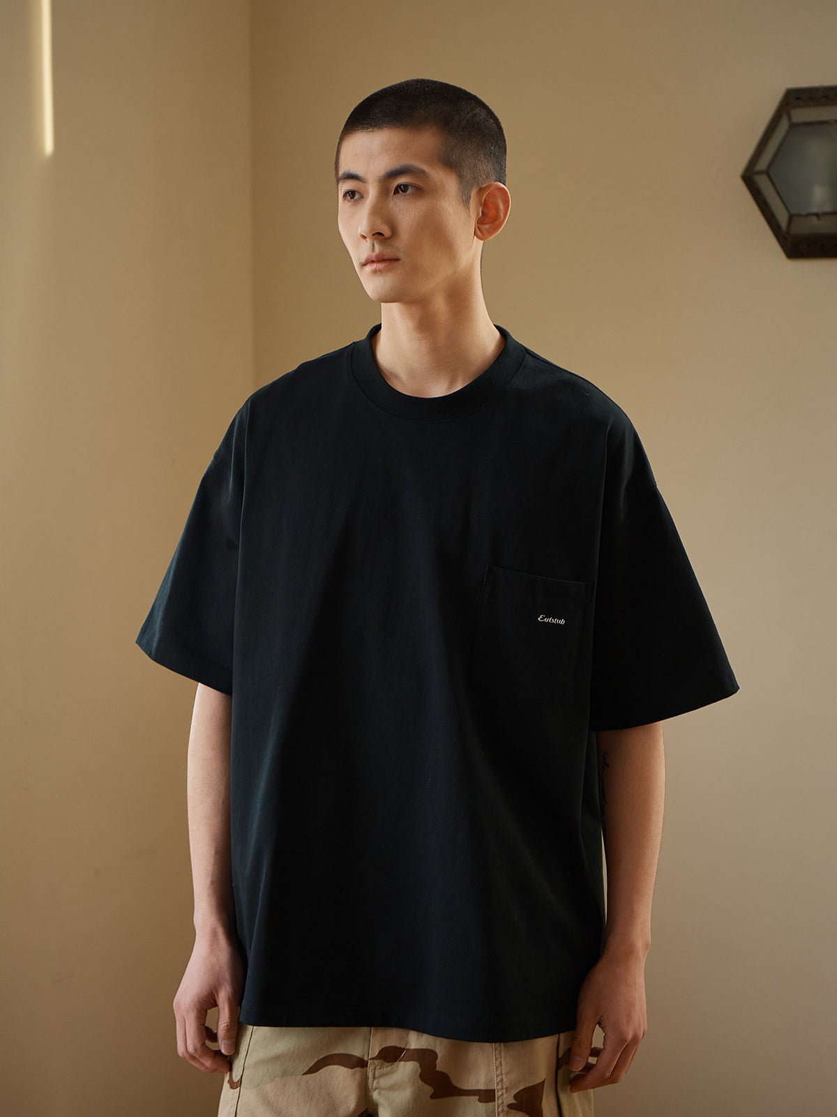 POCKET SHORT-SLEEVED T-SHIRT E41555