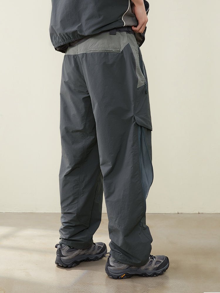 MOUNTAIN OUTDOOR BLOCK PANTS ZIP N66477