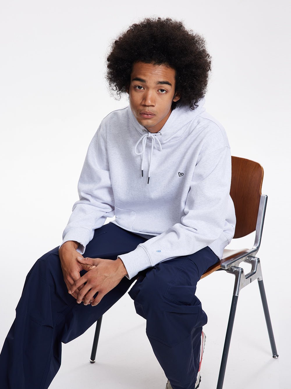 LONG SLEEVE PULLOVER HOODIE B95055