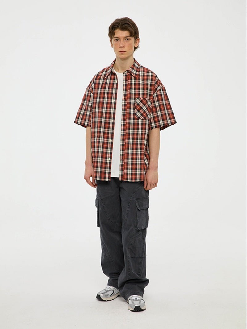 CASUAL PLAID SHIRT C65442
