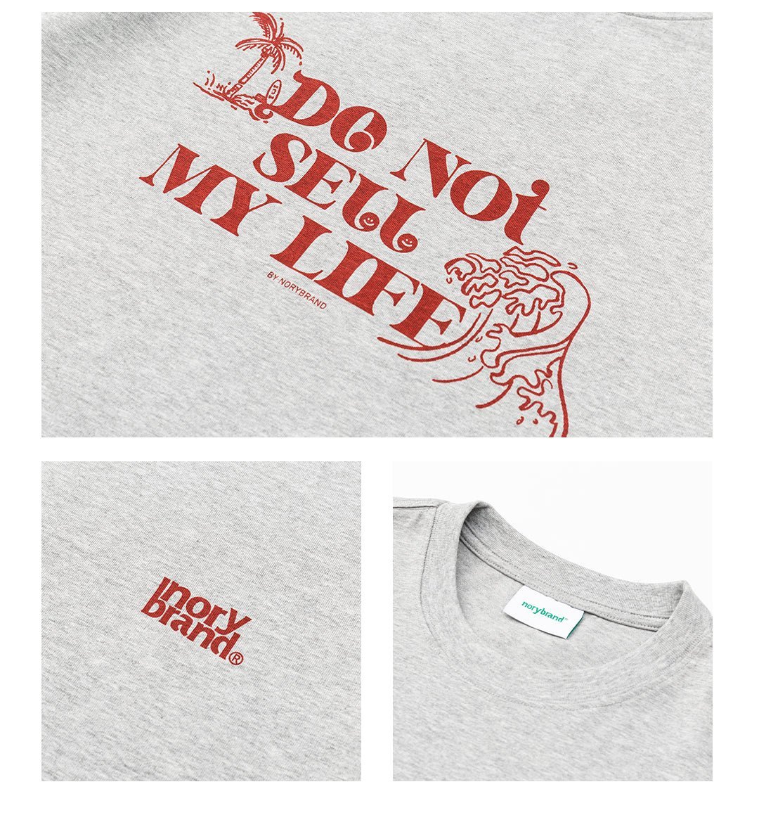 COTTON SHORT-SLEEVED T-SHIRT N77733
