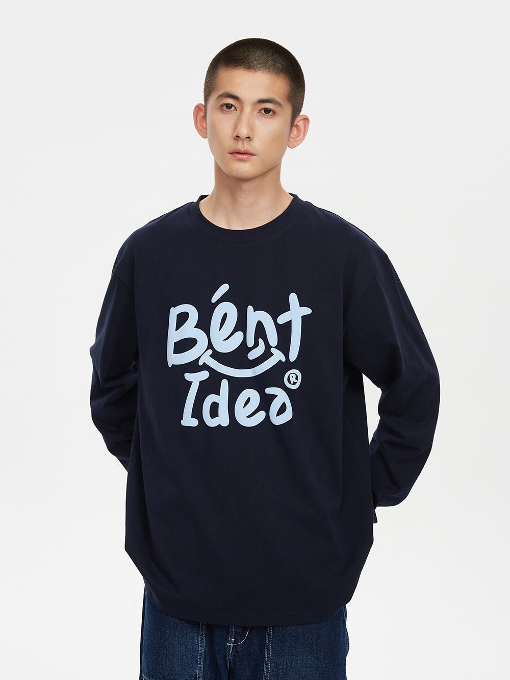 LOOSE-FITTING LONG-SLEEVED T-SHIRT B97332