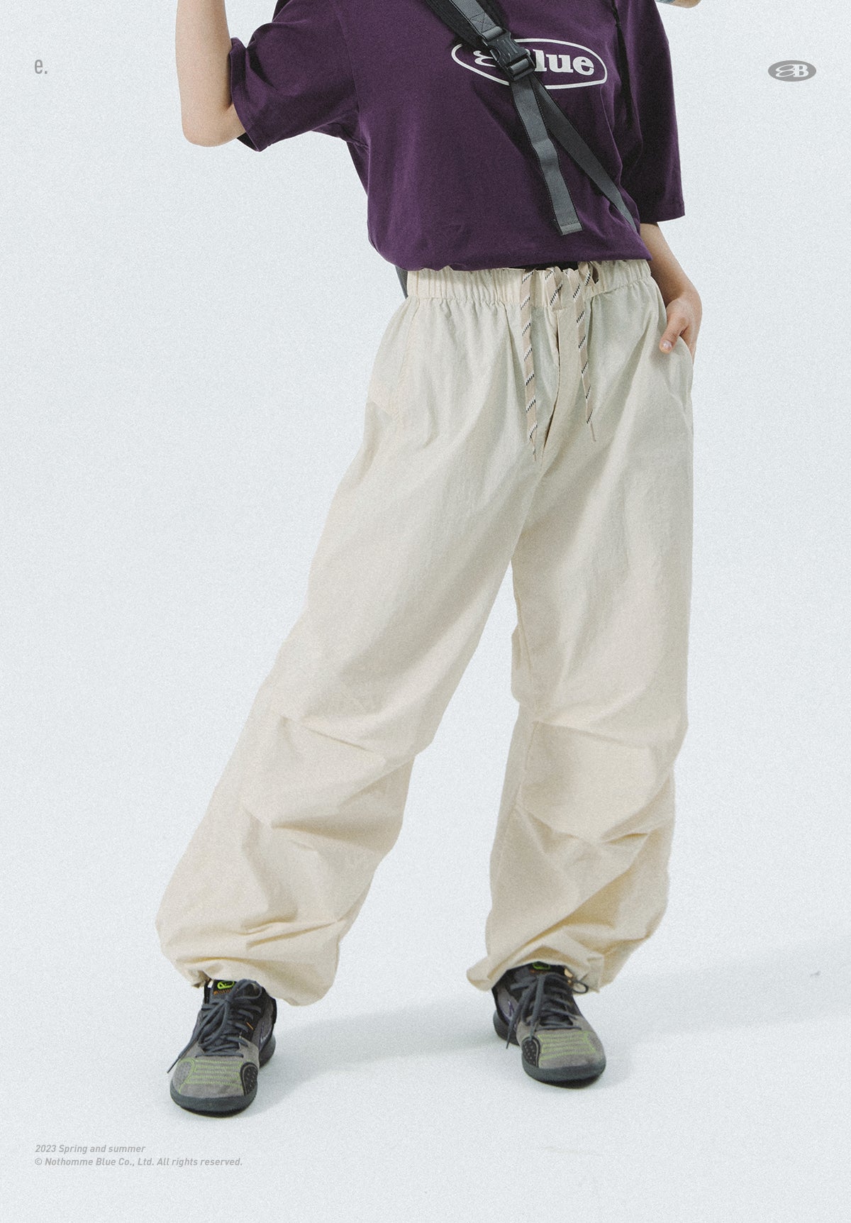 FUNCTIONAL WIND PARACHUTE PANTS N47482