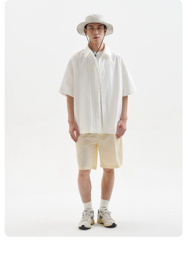 軽量 ストレートカジュアルパンツ B08044