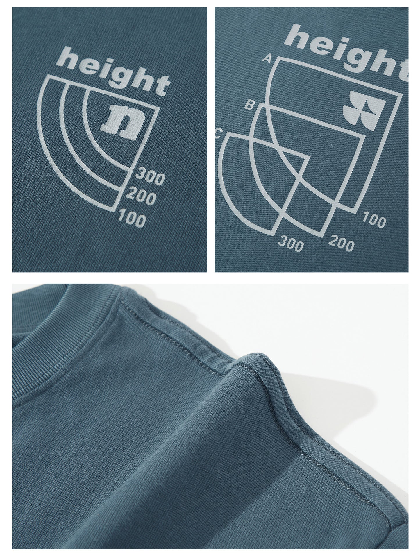 HEAVYWEIGHT PRINT SHORT-SLEEVED T-SHIRT N35778
