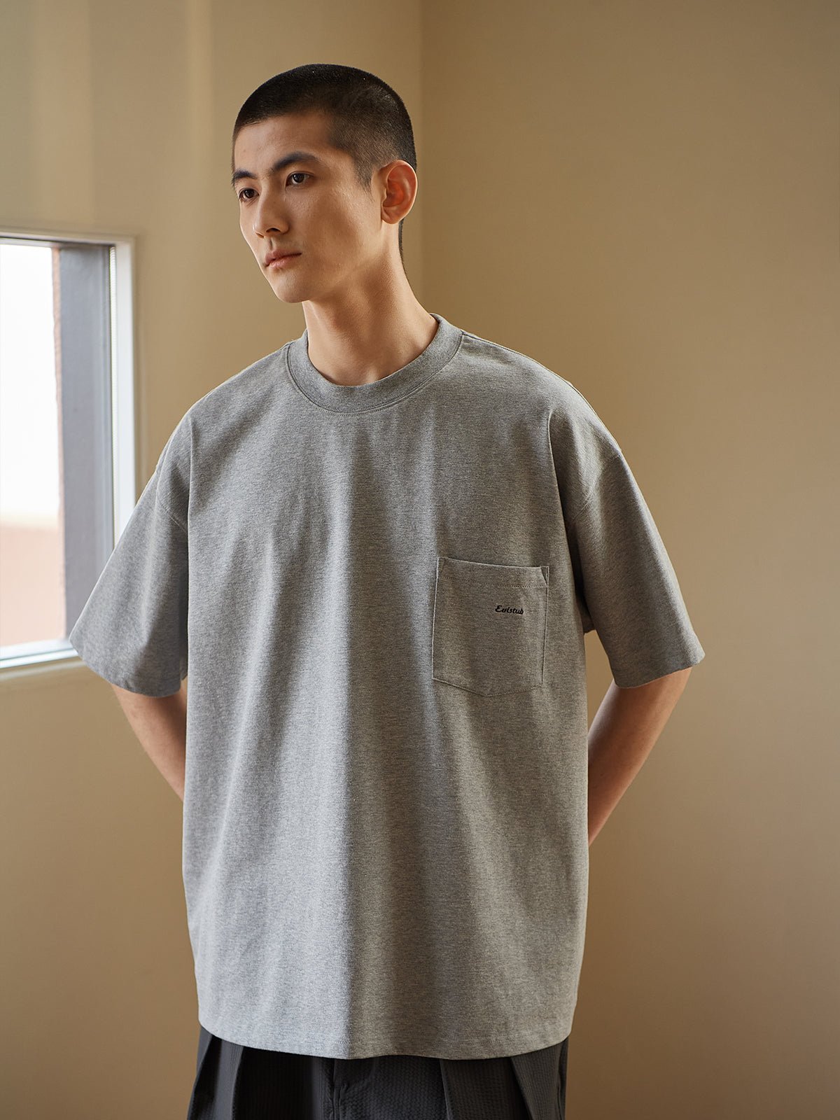 POCKET SHORT-SLEEVED T-SHIRT E41555