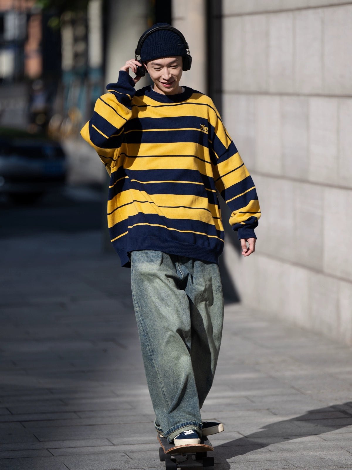 BORDER SWEATSHIRT B16111