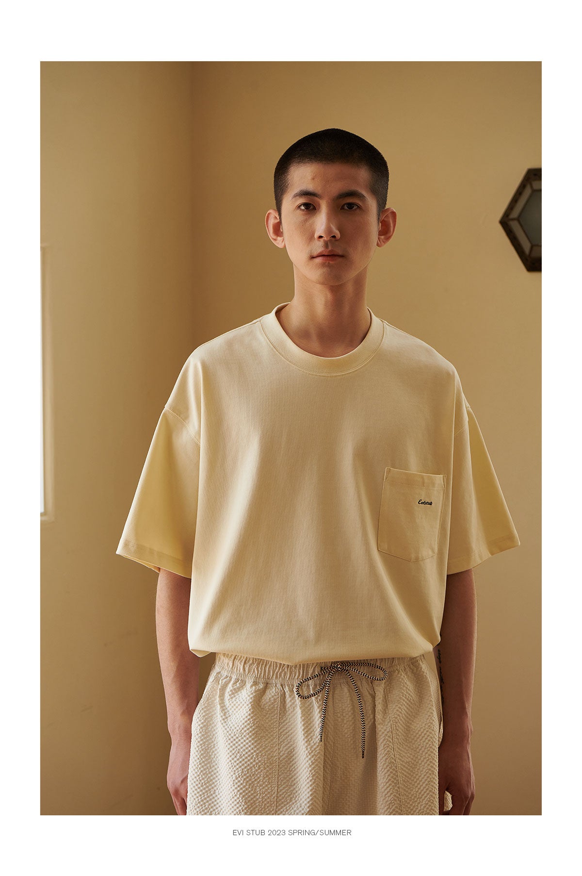 POCKET SHORT-SLEEVED T-SHIRT E41555