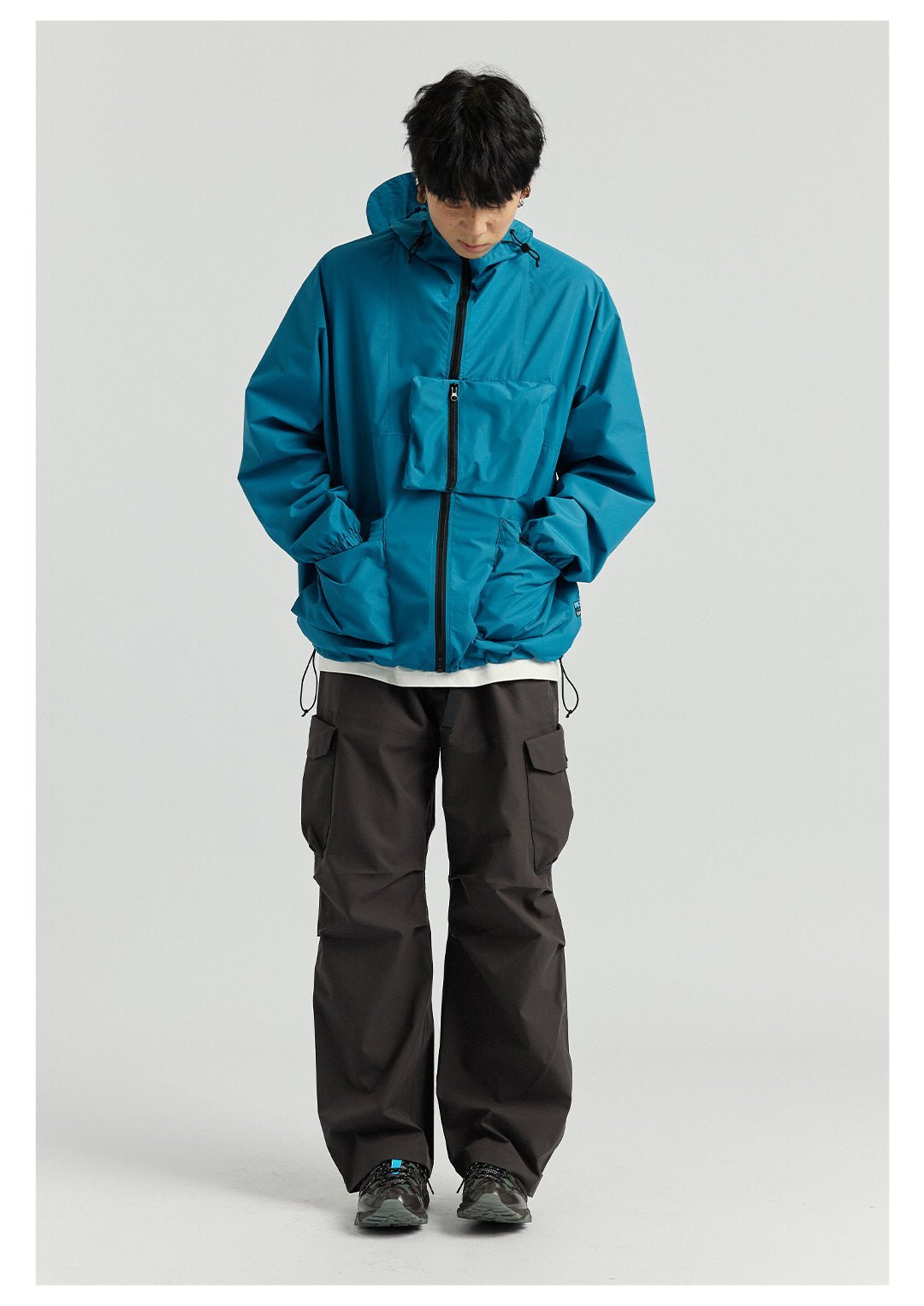 WATERPROOF MULTI-POCKET PERFORATED JACKET N93939