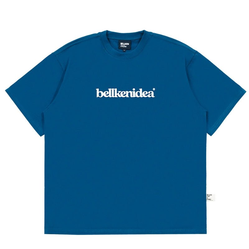 300gヘビーシンプルプリント半袖Tシャツ B04194