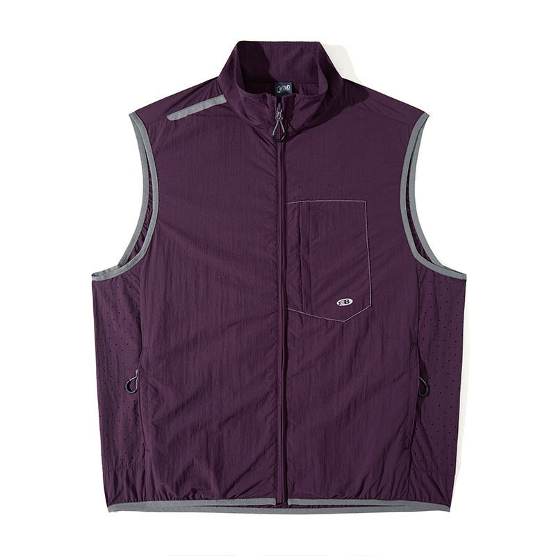STAND COLLAR VEST JACKET N74333