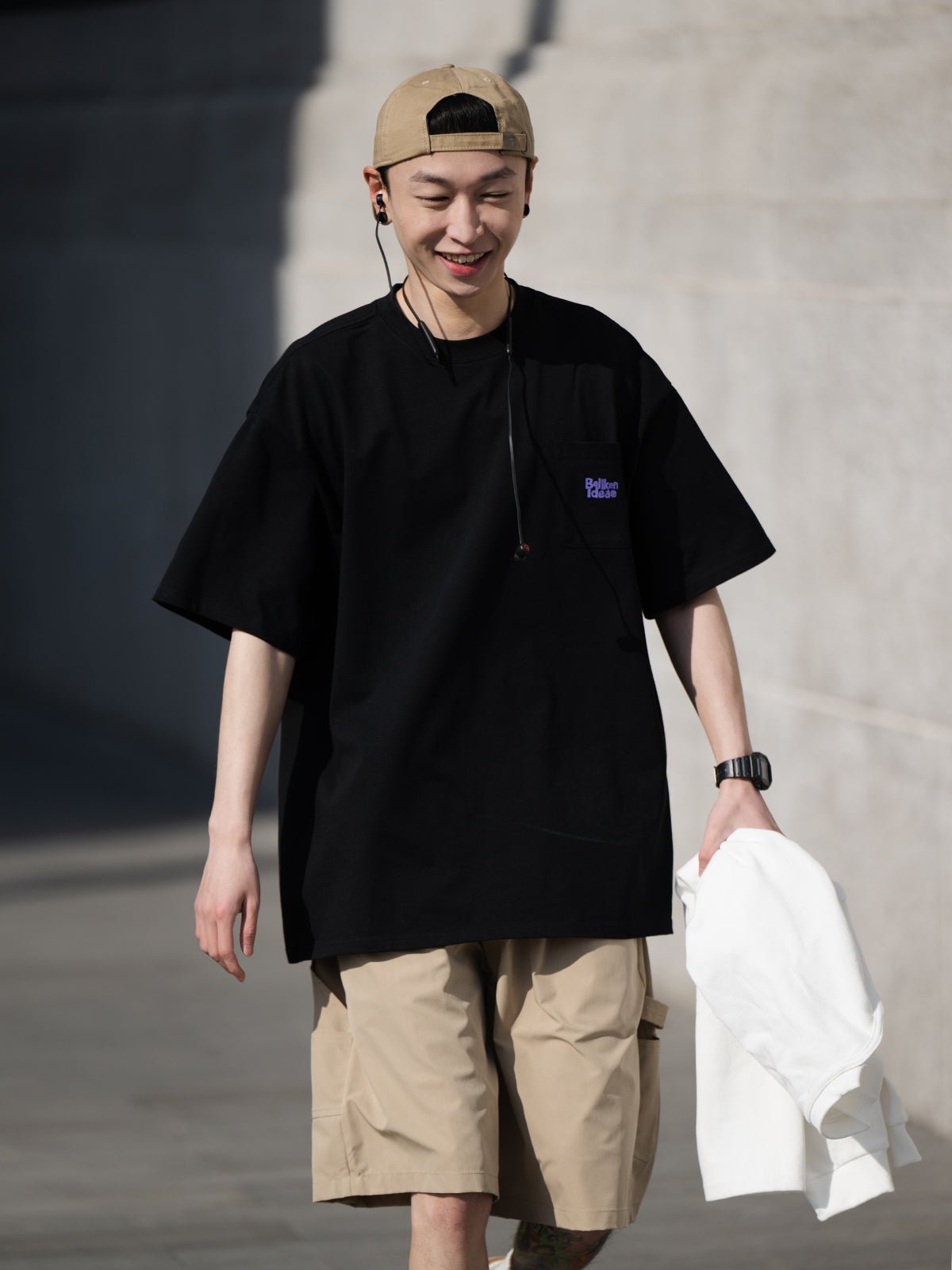 SHORT SLEEVE COTTON T-SHIRT B54557