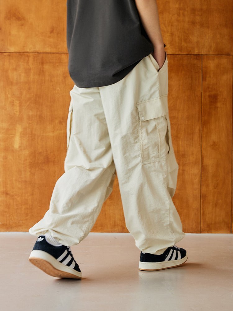 LARGE POCKET CHECK WORK PANTS N06545