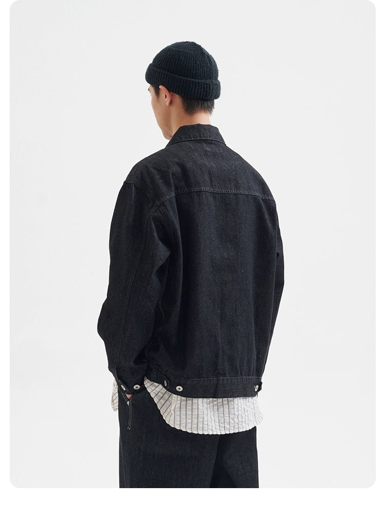 24AW ヴィンテージウォッシュ ディストレストデニムジャケット B10113