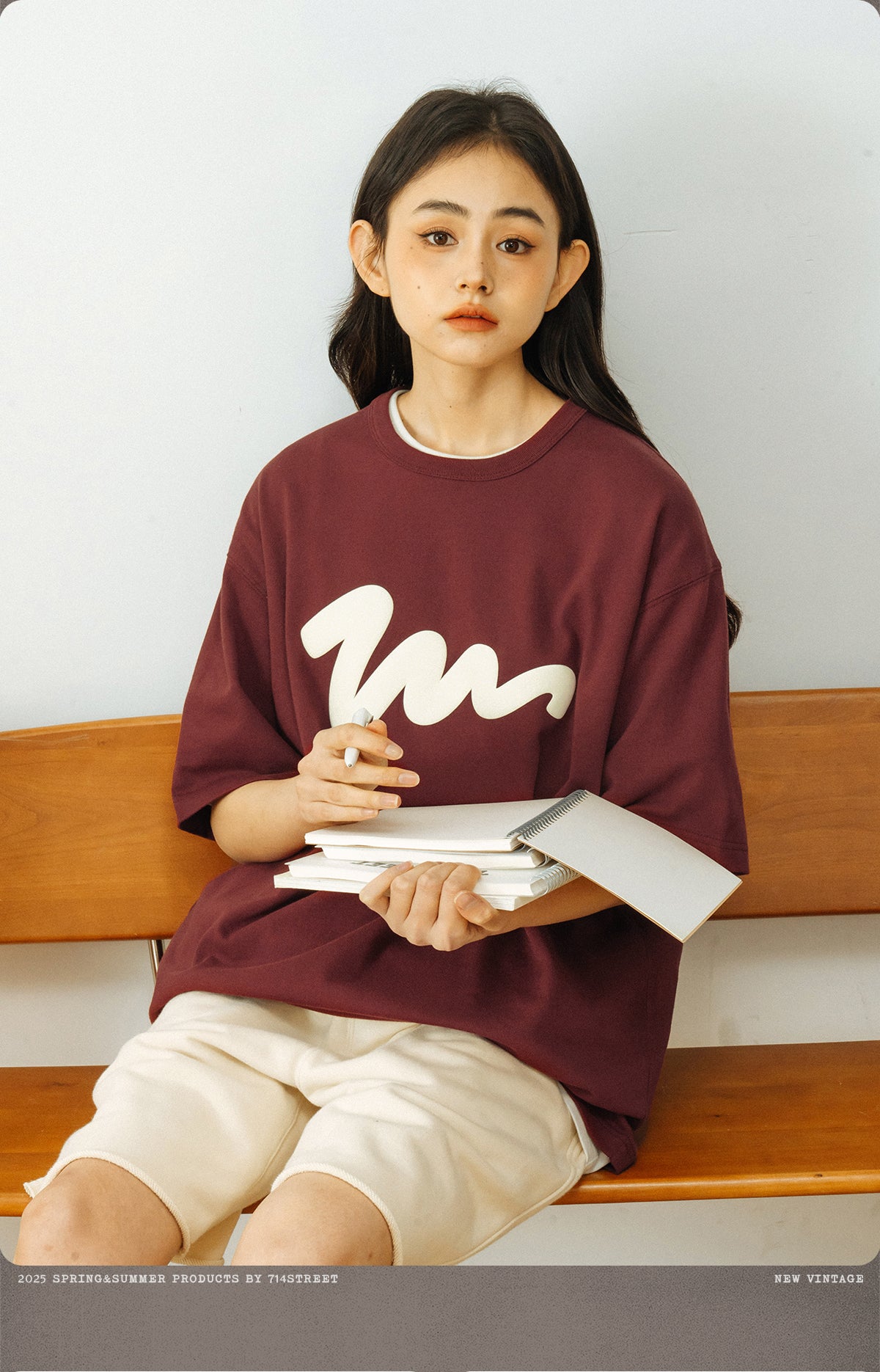 ブランドプリント半袖Tシャツ S050115