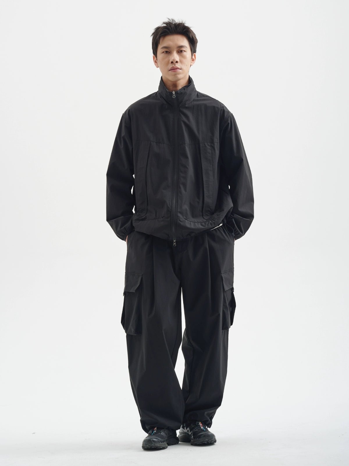 ルーズシルエットメッシュジャケット B042515