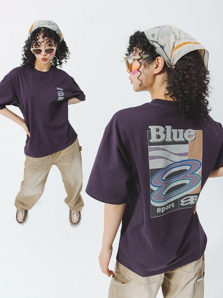 AMERICAN RETRO PRINT T-SHIRT N22733