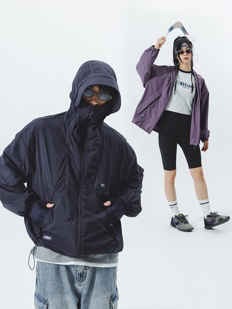 【UPF100+】WATERPROOF NYLON JACKET N30211
