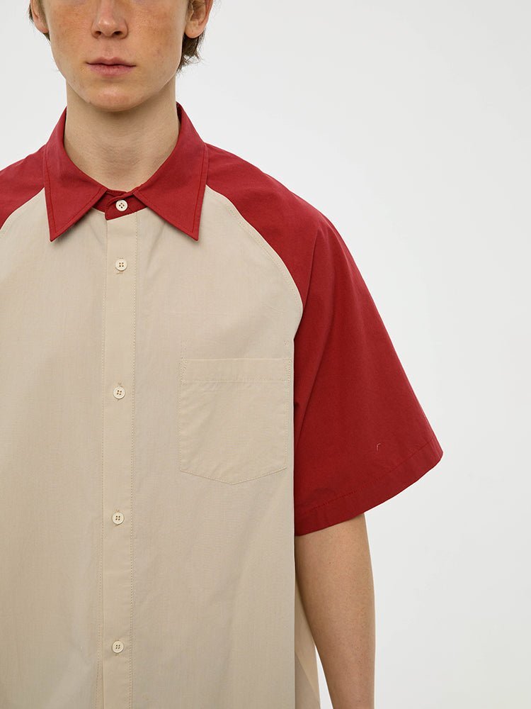 SLEEVE COTTON SHORT SLEEVE SHIRT C02108